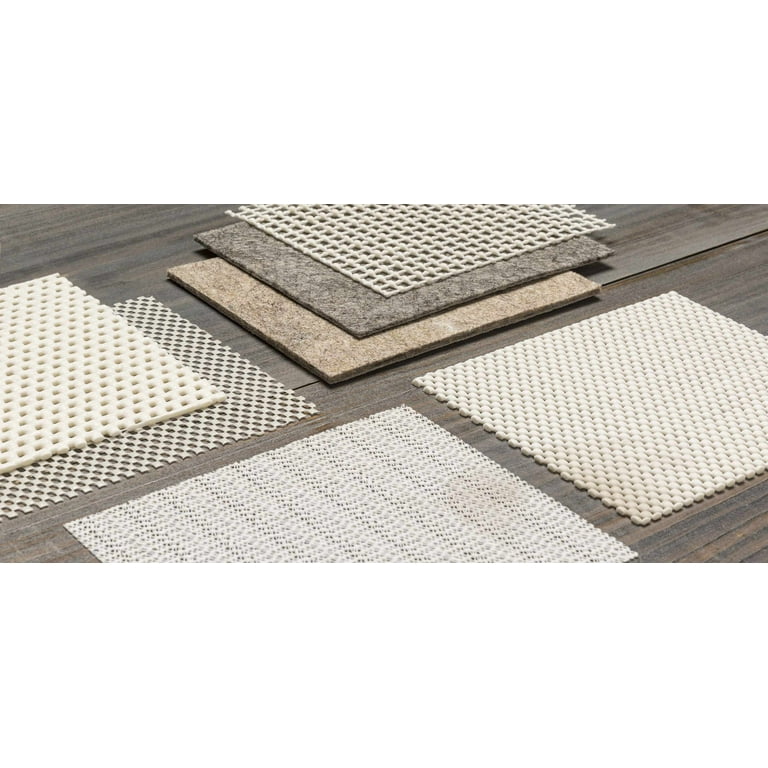 Bavaria 2' 6 x 10' Runner Non-Slip Area Rug Pad - Cushioned Rug Pad Secure  Grip - 100% PVC - Safe for All Finishes, Hardwood Floors and Hard Surfaces