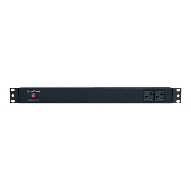 CyberPower Basic Series PDU20BT2F10R - Unité de distribution de Puissance (Montable en Rack) - AC 120 V - Entrée: NEMA L5-20 - Connecteurs de Sortie: 12 (NEMA 5-20) - 1U - pour P/N: OL2000RTXL3U