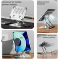 thumbnail image 4 of Innotechsc Soporte para Tableta Ajustable para Escritorio, Tableta Portátil Plegable de Metal, Soporte Portátil, Soporte para Laptop de Refrigeración Ventilado Compatible con 10-15.6", 4 of 8