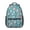 Multicolor Cat Teal, variant on Space Cat and Galaxy Black Pattern Backpack for School, Cute School Bag with Adjustable Shoulder Straps and Padded Back, 15.3"x11"x6.7"