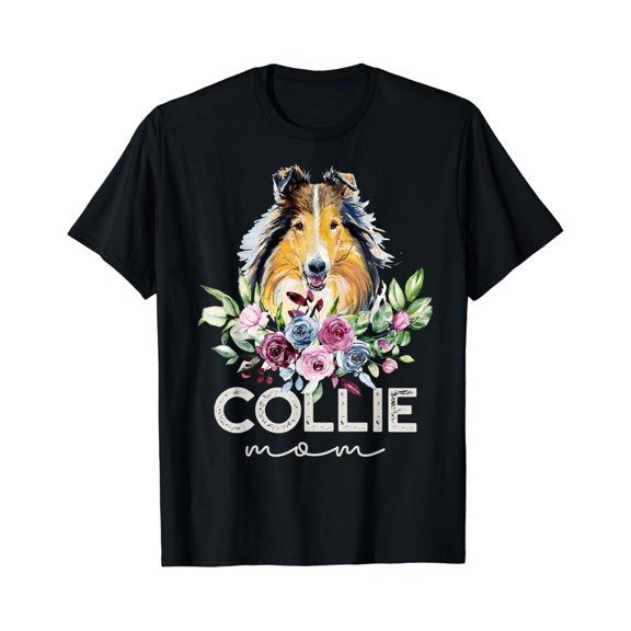 Sam Soft Rough Collie Shirt Gifts Dog Mom T-Shirt