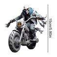 thumbnail image 4 of Cool Skeleton Figurines, Halloween Skeleton Doll Resin Crafts Ornament1, 4 of 5