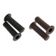 thumbnail image 1 of 2pcs Manillar de Motocicleta Zulema de Goma 7/8 22mm Gris Universales+Negro, 1 of 8