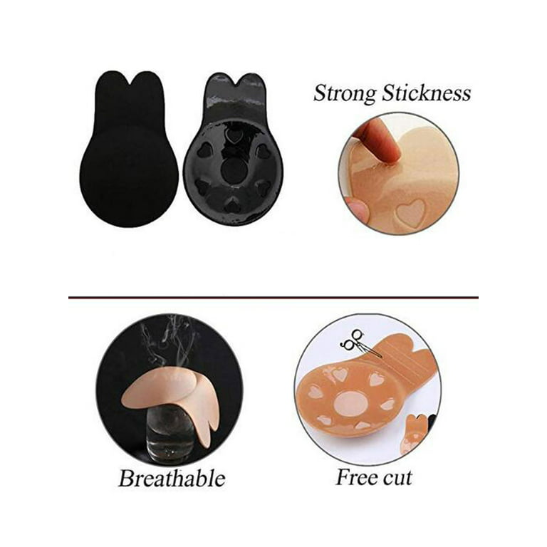 Onxe 2pcs B Cup Invisible Nipple Patch,silicone Invisible Nipple