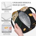 thumbnail image 3 of Disketp Abstract Gold Floral Galaxy Bolsa Térmica para Almuerzo, Lonchera con Abertura Amplia y Gran Capacidad, Organizador Reutilizable para Mujeres, Hombres y Adultos, 3 of 6