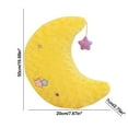 thumbnail image 3 of PATLOLLAV Yellow Christmas Moon Stuffed Pillow,Moon Plush Toy Hanging a Star,Christmas Decoration Moon Throw Pillow,Home Decoration Christmas Birthday Gift for Kids Adults,Christmas Clearance, 3 of 5