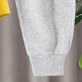 thumbnail image 7 of Hessimy Toddler Boys Girls Spring Summer Soft Fabric Thermal Underwear Soft Warm Long Sleepwear Pjs Set, Soft Fabric Thermal Pjs(Yellow,110), 7 of 7