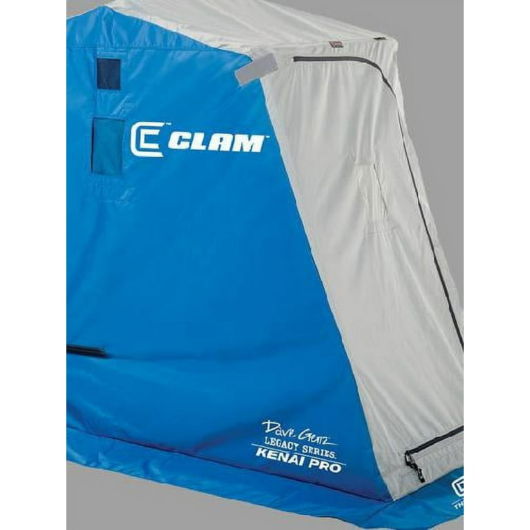 Clam Kenai Pro Ice Shelter - 1 man w/ Basic Seat 