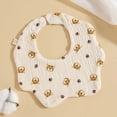 thumbnail image 4 of 1 babero para bebé recién nacido, paños para eructar, artículos para bebé, bandana para la saliva, babero para niño pequeño, accesorios para bebé, paños para eructar, 4 of 5
