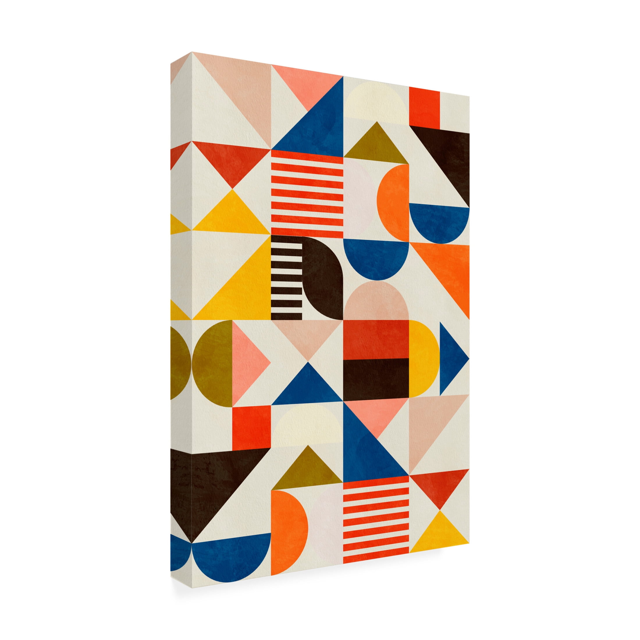 Trademark Fine Art Ana Rut Bre Bauhaus Fun Canvas Wall Art