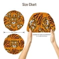 thumbnail image 5 of Yiaed Tiger Print Satin Bonnet Silk Bonnet Hair Bonnet for Sleeping Hair Bonnets, 5 of 6