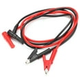 2024 P08 4mm Multimeter Test Line DIY Plug to Clip Testing Cable for