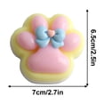 thumbnail image 3 of KOYPTL Cat Paw Squishies Toy, 2.5 Inch Cute Cat Paw Sensory Squishies Toy for Kids, Fidget Toys for Stress Relief, Party Favors, Novelty Kids Christmas Stocking Stuffers, 3 of 7