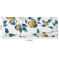 thumbnail image 7 of Yellow Lemon Fruits White Pattern Kitchen Rug Mat,Kitchen Runner Rugs Non Skid Washable,Decorative Kitchen Floor Mats for Kitchen,Sink,Laundry,17"x47.2", 7 of 7
