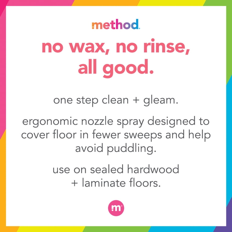 Method Squirt + Mop Hardwood Floor Cleaner, Almond, 25 oz photo 4