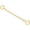style 6, variant on SISGEM 1"/2"/3"/4"/5" Necklace Extender Chain with Double Spring Clasp 14K Yellow Gold Necklace Extender Bracelet Anklet Extension Chain Necklace Bracelet Extender 14K Gold
