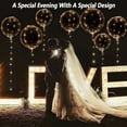thumbnail image 6 of 10/20/30 Pack 20inch LED Light Up BoBo Balloons Colorful String Lights Transparent Balloons for Birthday Wedding Christmas Party Decorations, 6 of 10