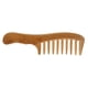 thumbnail image 3 of 1 Pc Wooden Comb Natural Green Sandalwood Handmade Wide Tooth Wooden Comb Massage Comb Handmade Comb Hair Care, 3 of 4