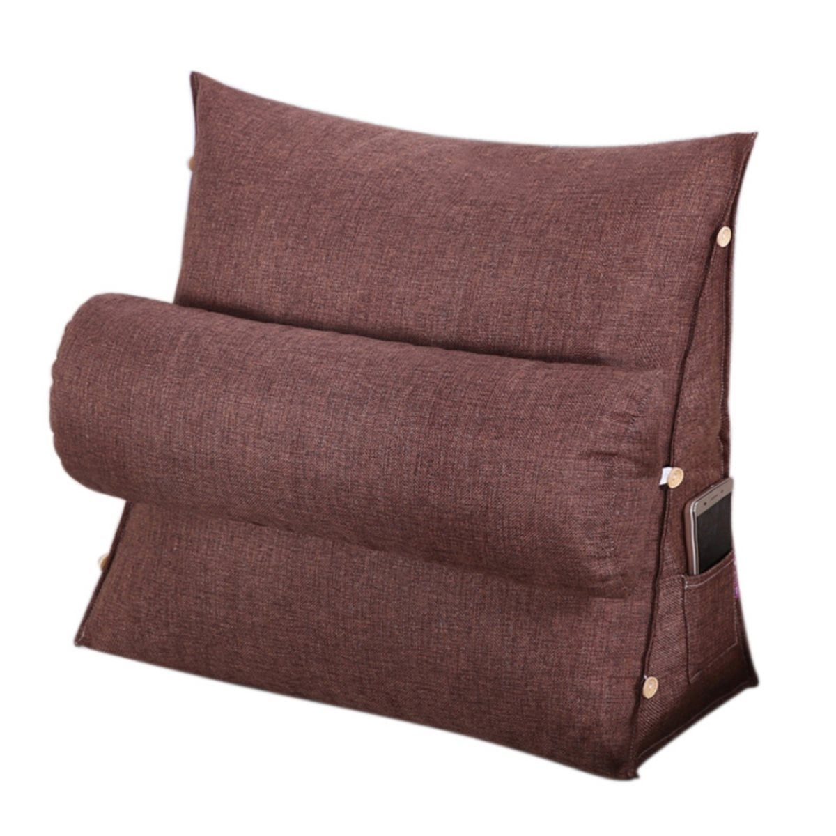 Bed Wedge Pillow, Adjustable Folding Orthopedic Wedge Pillow, Memory