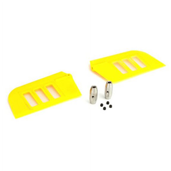 Blade BLH1828YE Yellow Fly-Bar/Flybar Paddle Set: Blade 500 3D