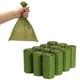 thumbnail image 3 of Bolsa de basura para mascotas NikouMX 24 rollos Bolsas degradables excrementos perros Verde militar, 3 of 8