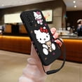 thumbnail image 1 of Cartoon Hello Kitty Étui pour Samsung Galaxy S24 S23 S22 S21 S20 S10 Note 20 10 Lite Ultra Plus FE 4G 5G avec Sangle Cadeau Festivals, 1 of 7