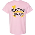 thumbnail image 3 of Inktastic Love My Yellow Jackets Football T-Shirt, 3 of 5