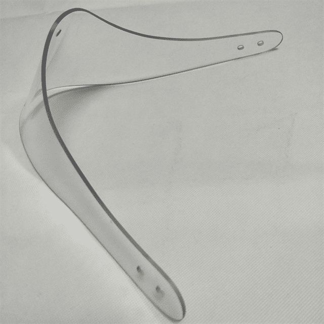 Anti Fog Ice Hockey Helmet Shield Clear Visor Face Protective Guard Gear Protection Equipment Helmet Clear Shield Visor,1 x Hockey Face Protector,Transparent