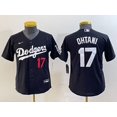 thumbnail image 1 of Dodgers 17 Ohtani 8-24 Bryant Baseball Uniform Embroidery Jerseys, 1 of 2