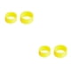 thumbnail image 4 of Eigraketly Anillo de mango de raqueta de tenis de silicona, 2 piezas, portátil, reutilizable, banda elástica para raqueta, ejercicio al aire libre, Type1 NO1 Eigraketly CBP186256, 4 of 6