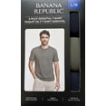 thumbnail image 1 of Banana Republic Men’s Crew Neck T‑Shirt, 3‑Pack – L – Multicolour, 1 of 3
