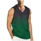 thumbnail image 1 of Hombres Casual Moda Sólido Cuello en V Deportes sin Mangas, 1 of 4