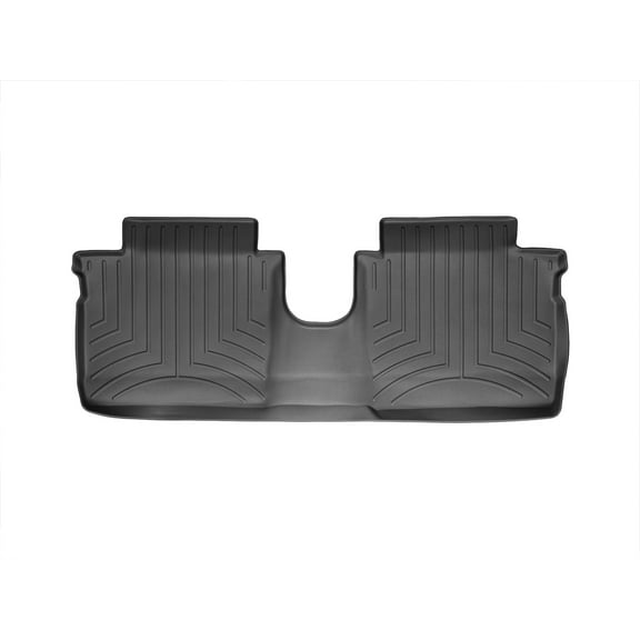 WeatherTech Custom Fit FloorLiners compatible with 2012-2014 Toyota Yaris - 2nd Row, Black