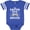 Football Blue and White, variant on Happy Easter The Easter Egg Hunter Gamer Boys or Girls Baby Bodysuit