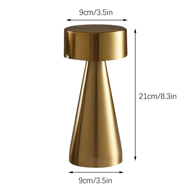 Birdeem Battery Operated Table Lamps, Rechargeable Wireless Led Desk Lamp with Touc H, 3-Level Brightness, Usb Eye Protection Decoration Night Lamps
