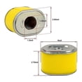thumbnail image 3 of uds 17210-ze1-505 filtro de aire, reemplazo para Honda Gx160 Gx200 kaili Sencillez, 3 of 5
