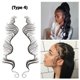 thumbnail image 5 of Ygjytge Pegatinas De Tatuaje Para Bordes De Pelo De Bebé, Pegatina De Flequillo Elegante Impermeable Diy (Tipo 4) Ygjytge Para estrenar, 5 of 8