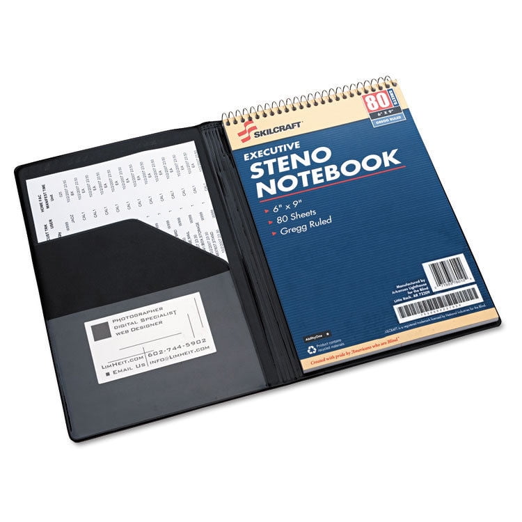 Skilcraft Steno Pad Holder f/ 6