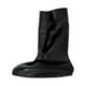 thumbnail image 1 of Botas de lluvia Plástico Impermeable Cubierta para zapatos altos Defensa contra la nieve Resistencia al deslizamiento Resistencia a la abrasión Cubierta para zapatos Tamaño XXL Negro, 1 of 4