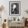 thumbnail image 4 of Historic Framed Print, [Alexander Hamilton, 1757-1804, head-and-shoulders portrait, left profile], 17-7/8" x 21-7/8", 4 of 9