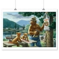 thumbnail image 2 of Smokey Bear, Posting Signs, Vintage Poster (9x12 Wall Art Print, Home Decor), 2 of 3