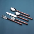 thumbnail image 6 of Inox Artisans Camellia Flatware 5 Pc. Place Setting, 6 of 11