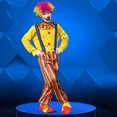 thumbnail image 2 of EeaseMX Disfraz de payaso de carnaval, disfraz de Halloween para adultos, traje de payaso para fiesta de hombre - Talla 4XL (ZC-002), 2 of 6