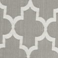 thumbnail image 4 of SAFAVIEH Machine Washable Rug Indoor/Outdoor Bermuda Collection - Bermuda Abraham Geometric Quatrefoil Indoor/Outdoor Area Rug Grey/Ivory, 6'7" x 6'7" Round, 4 of 5