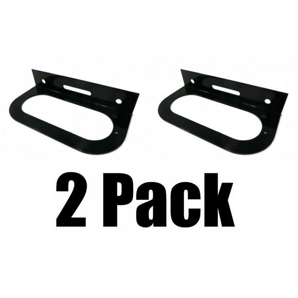 (2) LIGHT MOUNTING BRACKETS fit 6" Oval Brake Light for Semi Trailer