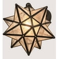 thumbnail image 6 of Meyda Tiffany 180419 Moravian Star 14" Tall Wall Sconce - Brown, 6 of 7