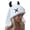 White, variant on Warm Stretchy Knitted Cap With Devil & Ears Unisex Design For Men Women Kids Winter Outfits