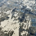thumbnail image 4 of Luxe Weavers Bohemian Abstract Blue 8'4" x 12'6" Area Rug Fringed Modern Carpet, 4 of 10