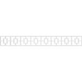 thumbnail image 4 of 6"H x 5/8"P x 48"L Cambridge Architectural Grade PVC Running Trim, 4 of 13