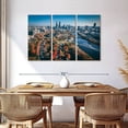 thumbnail image 3 of Elephant Stock Philadelphia In Autumn Wall Art - Horizontal Multi Panel Canvas - Living Room Wall Decor - Places Multi Panel - Gray And Blue Decor - 57" x 36", 3 of 8
